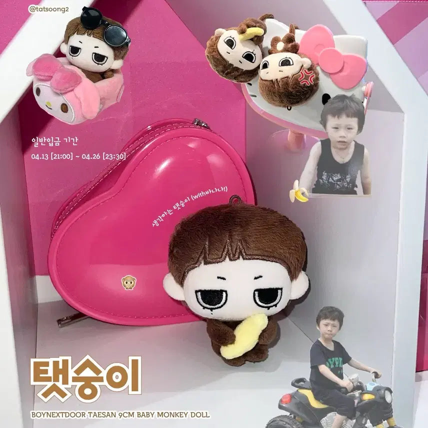 [BUNJANG] BOYNEXTDOOR Taesan Doll / 보넥도 태산 인형 탯숭이 양도