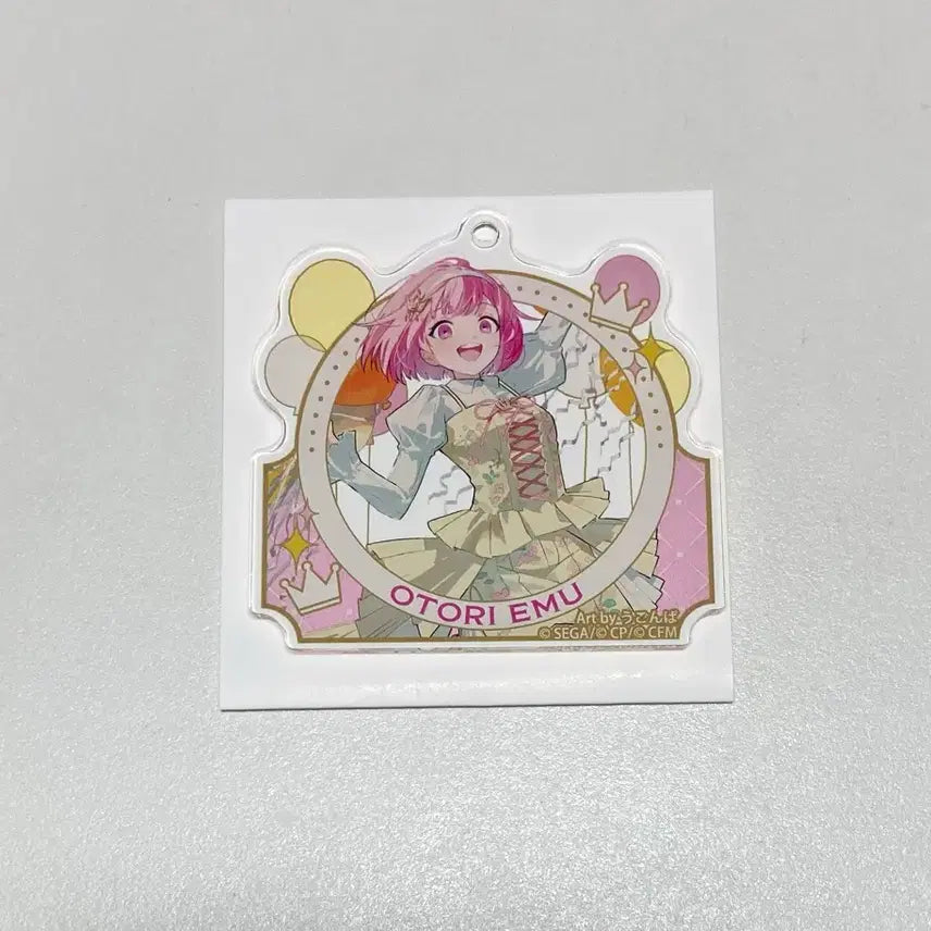 [BUNJANG] Project Sekai 4th Anniversary Otoori Emu Acrylic Keychain WonderShow / 프세카 4주년 감사제 아크릴 키링 오오토리 에무 원더쇼