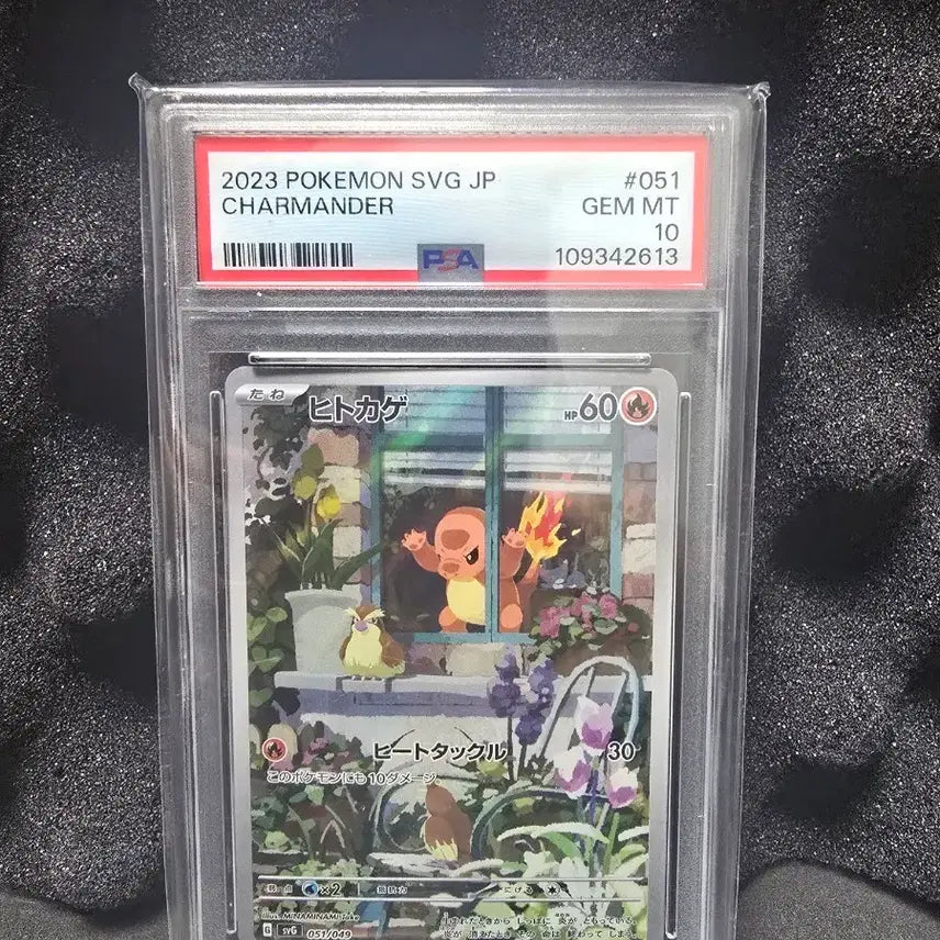 [BUNJANG] Pokemon Charmander Card PSA 10 (2023 Japanese) / 일판 포켓몬 카드 파이리 PSA 10