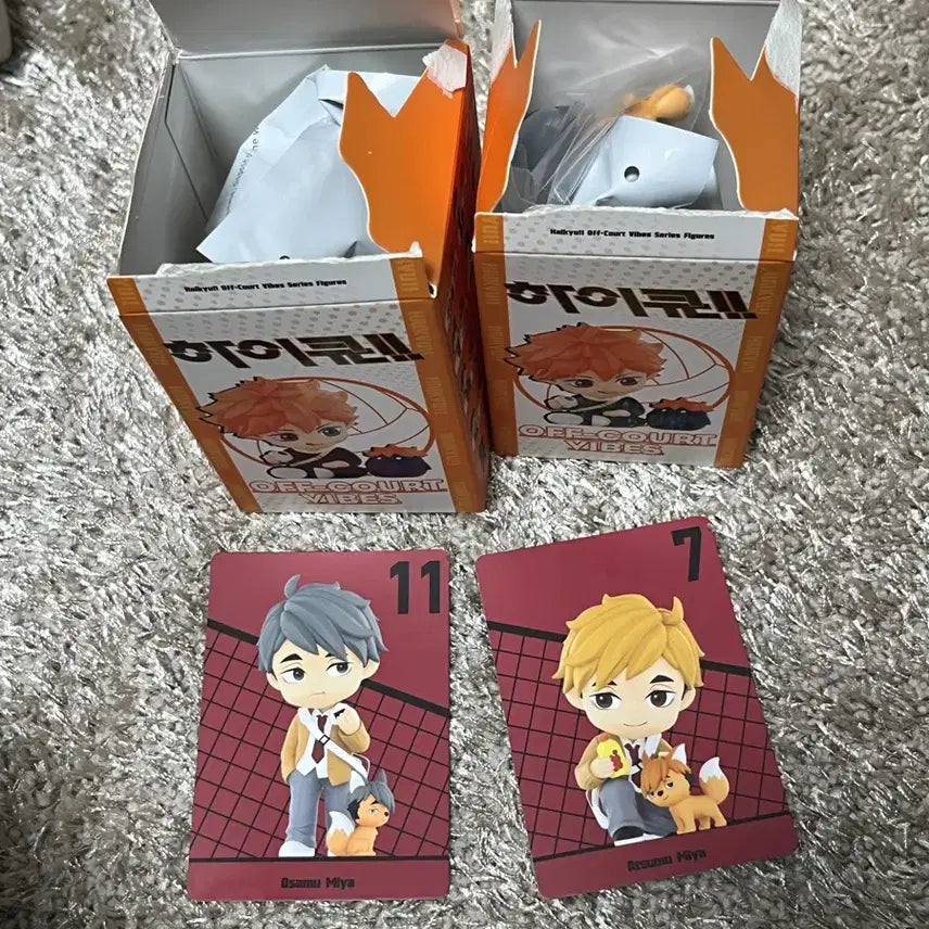 [BUNJANG] Haikyuu Pop Mart Figure Atsumu &amp; Osamu / 하이큐 팝마트 피규어 아츠무 오사무