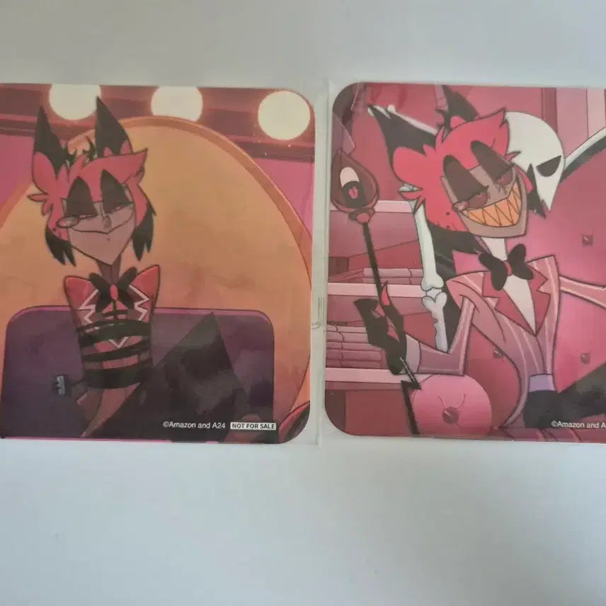 [BUNJANG] Hazbin Hotel Alastor Smile Base Cafe Coaster / 해즈빈호텔 알래스터 스마일베이스 카페 코스터