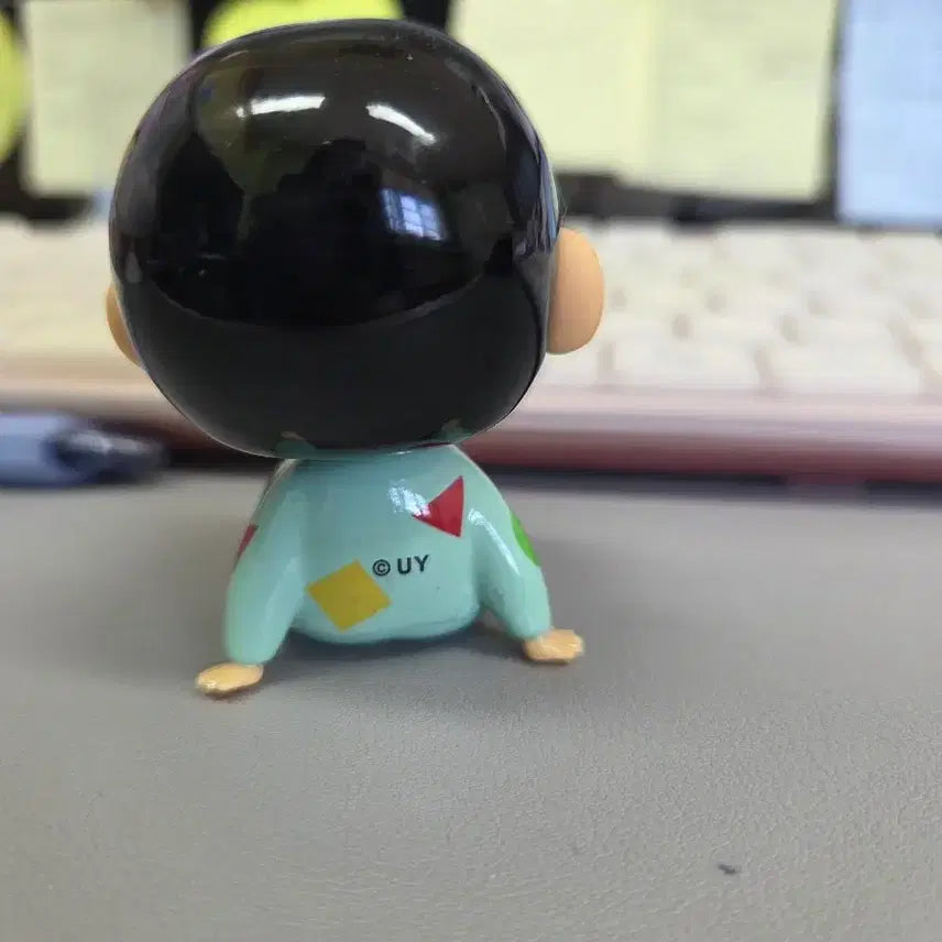 [BUNJANG] Crayon Shin-chan Pajamas Bobblehead Figure / 새제품 짱구 잠옷 흔들 피규어 인형