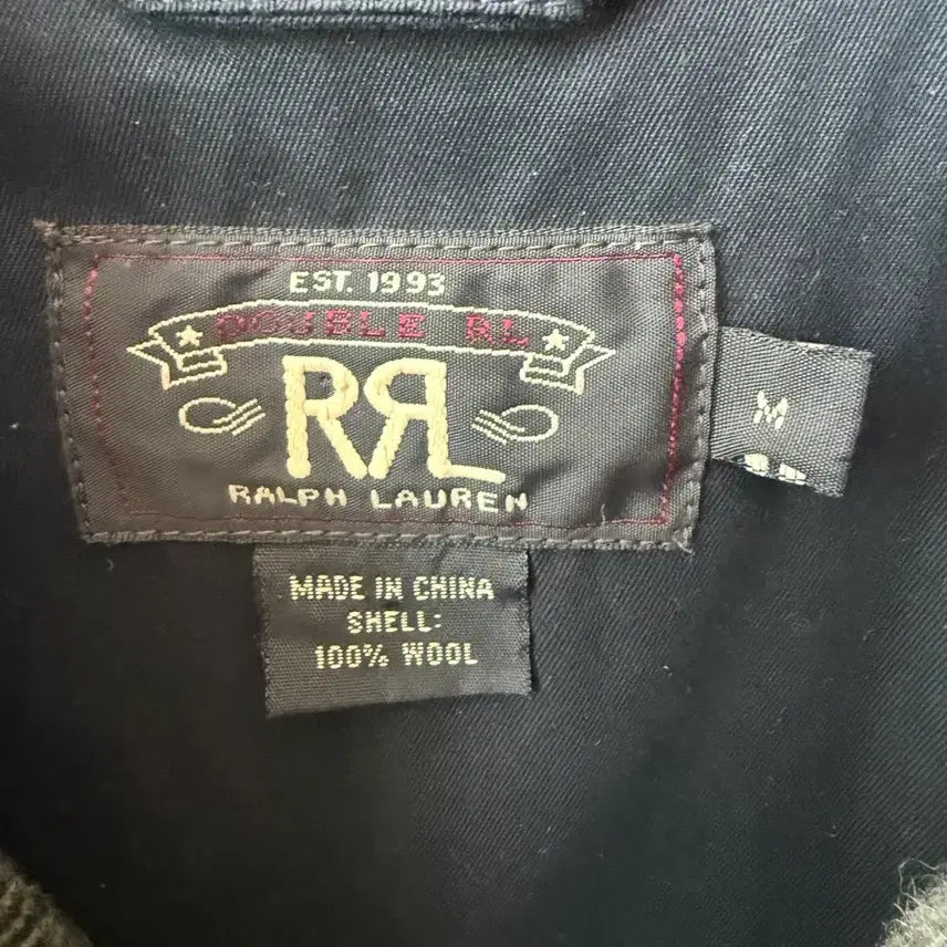 [BUNJANG] RRL Mackinaw Wool Hunting Jacket - Size M / 더블알엘 RRL 울 매키노 헌팅자켓 M