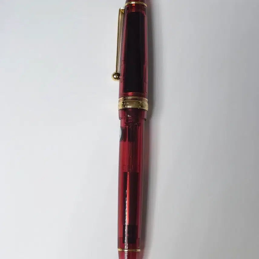 [BUNJANG] Pilot Custom 742 Japan Limited Edition Demonstrator Fountain Pen (Demon Red, FM Nib) / 파이롯트 커스텀742 일본한정판 만년필 데몬스트레이터 Modernized