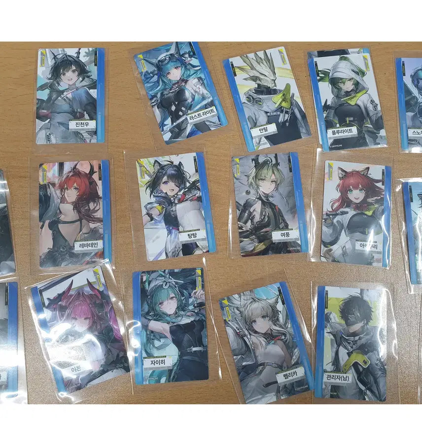 [BUNJANG] Endfield Photocard &amp; Sticker Set / 팜) 엔드필드 포토카드 띠부씰 GS25포카 포카