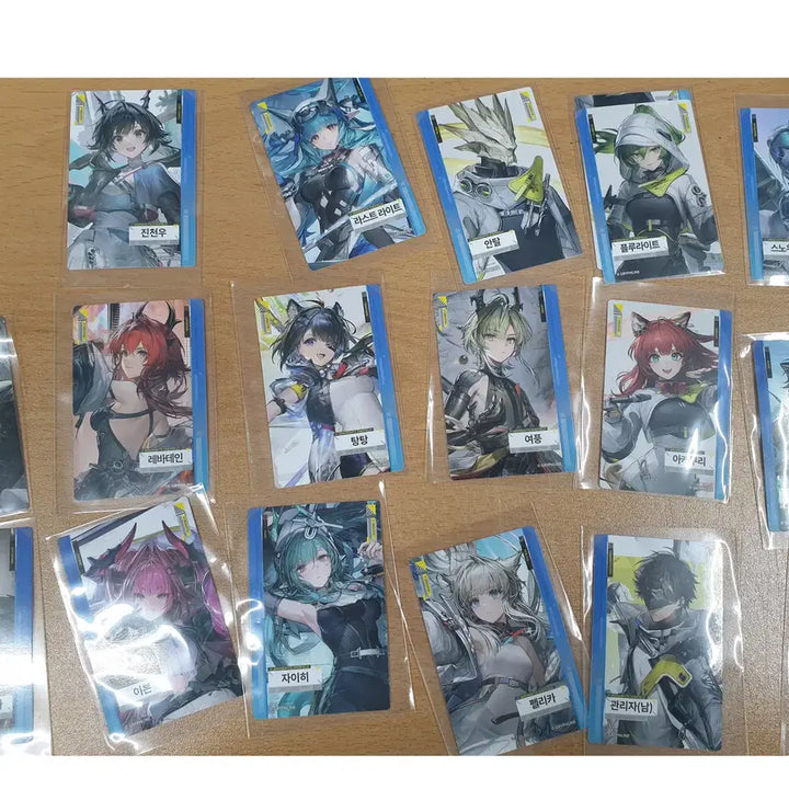 [BUNJANG] Endfield Photocard &amp; Sticker Set / 팜) 엔드필드 포토카드 띠부씰 GS25포카 포카