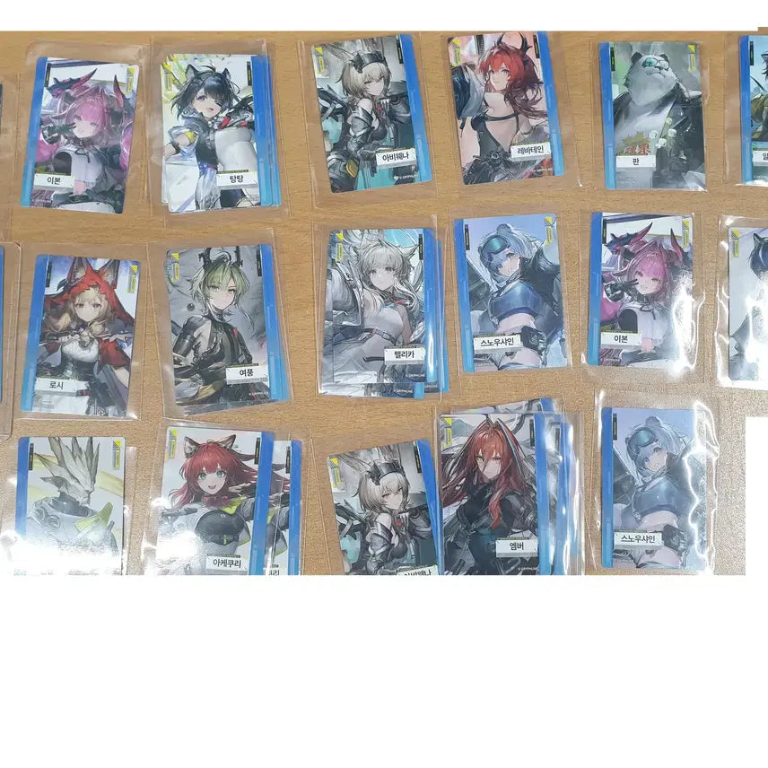 [BUNJANG] Endfield Photocard &amp; Sticker Set / 팜) 엔드필드 포토카드 띠부씰 GS25포카 포카