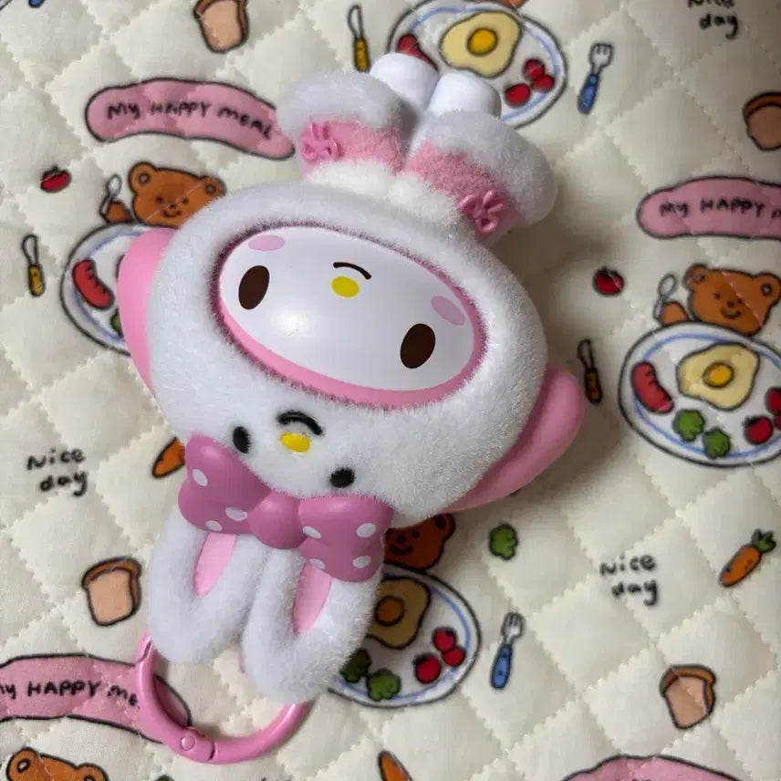 [BUNJANG] My Melody Face Change Figure Keychain / 얼굴 바뀌는 마멜 마이멜로디 피규어 키링