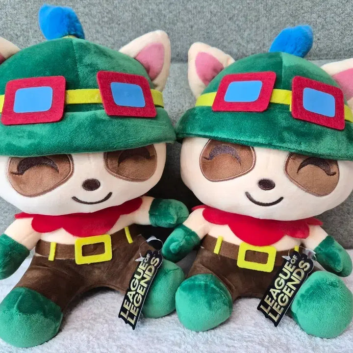 [BUNJANG] League of Legends Teemo Medium Sitting Plush / 정품) 리그오브레전드 티모 중형 시팅 인형 새제품