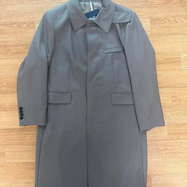[BUNJANG] Noir Virgin Wool Oversized Mac Coat (Size 50) / 노이어 버진 울 오버사이즈 맥코트 (50)