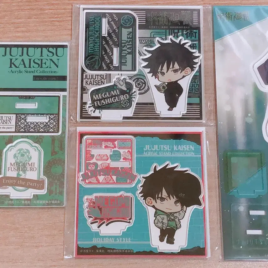 [BUNJANG] Jujutsu Kaisen Megumi Acrylic Stand (Sealed) Bundle Set / 주술회전 메구미 아크릴 스탠드 미개봉 판매합니다.
