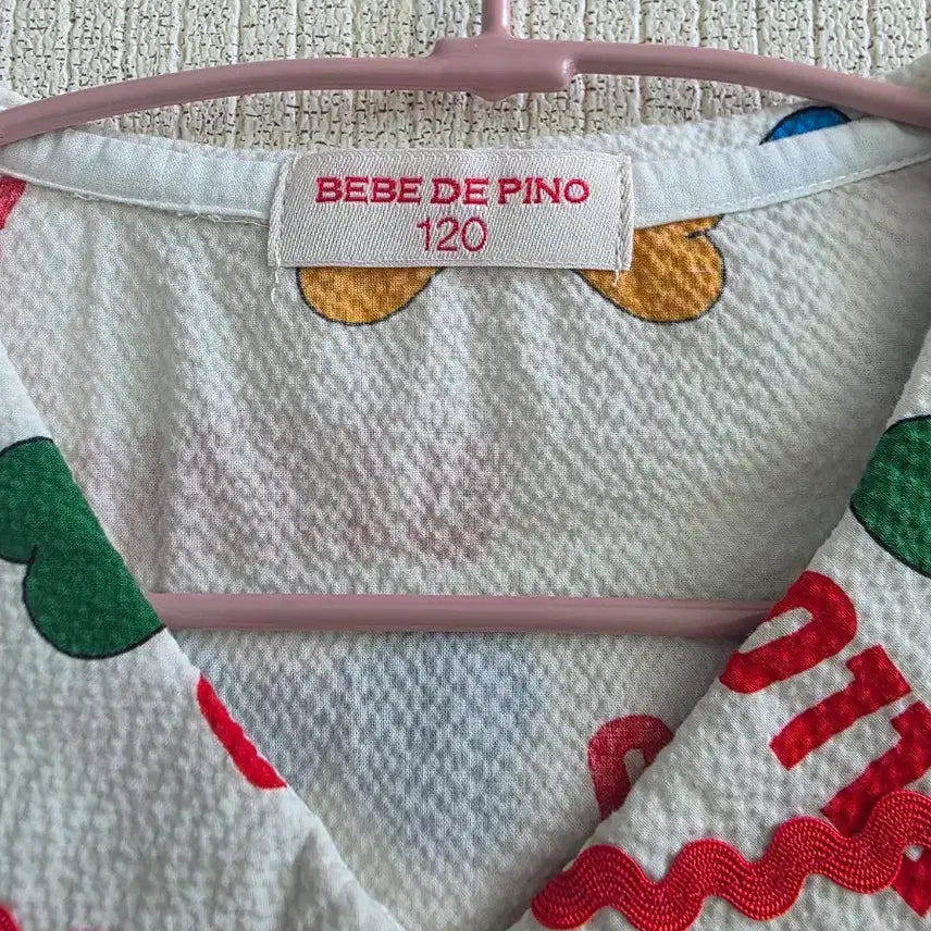 [BUNJANG] Bébé de Pino Ribbon Sailor Collar Dress &amp; Knee Socks Set (Size 120) / 베베드피노 리본 세일러 카라 원피스120+니삭스120세트