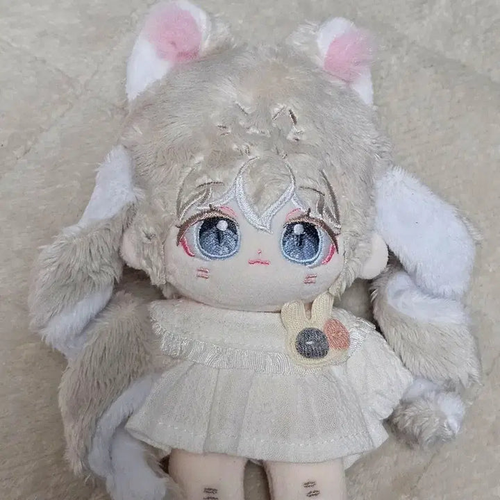 [BUNJANG] 10cm Unattributed Cotton Doll Sina (Includes Outfit) Bundle Set / 10cm 솜인형 무속성 시나 뼈깅(옷 포함 일괄)