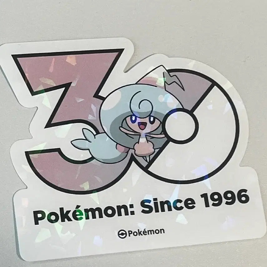 [BUNJANG] Pokemon 30th Anniversary Sonjimbirim Sticker / 포켓몬 30주년 기념 스티커 손지브림