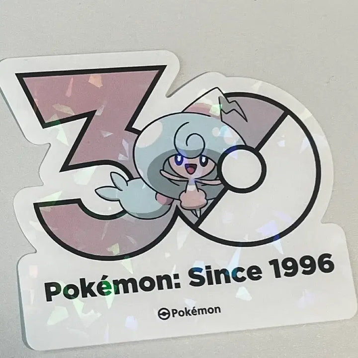 [BUNJANG] Pokemon 30th Anniversary Sonjimbirim Sticker / 포켓몬 30주년 기념 스티커 손지브림