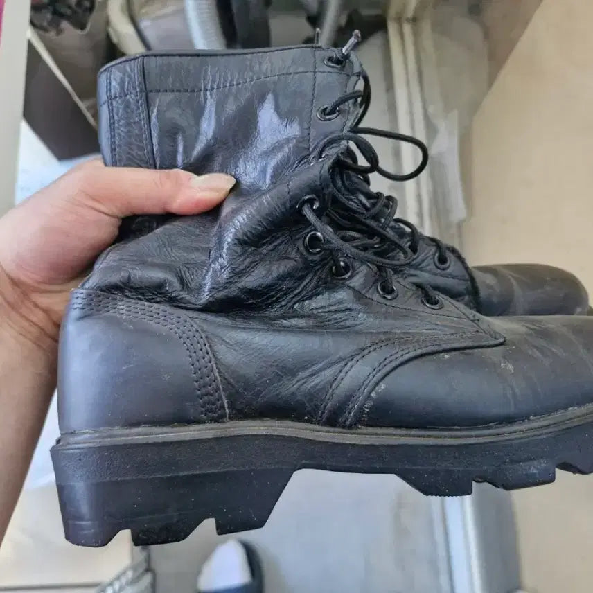[BUNJANG] Used Military Combat Boots (Marching Boots) Size 265mm / 구형 전투화(사제 행군화) 265mm 팝니다~!