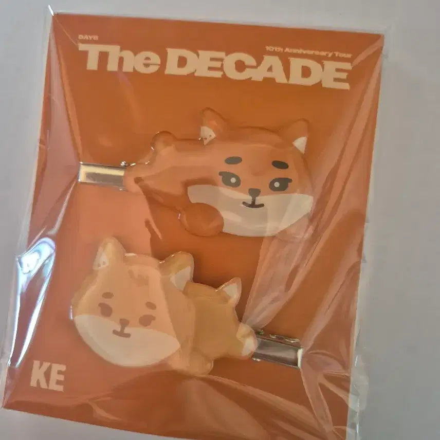 [BUNJANG] Denimals Hair Clip Case / 데니멀즈헤어클립케