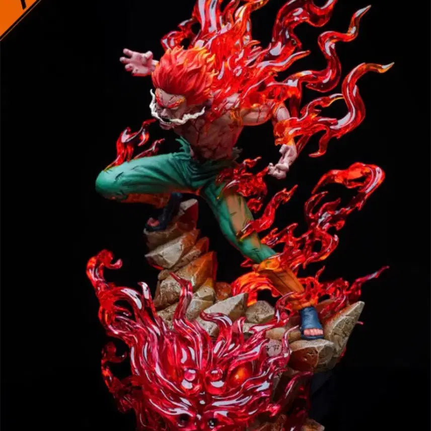 [BUNJANG] 10th Anniversary Might Guy Night Guy Naruto Resin Figure / 십년백인 마이트가이 밤가이 나루토 레진 피규어