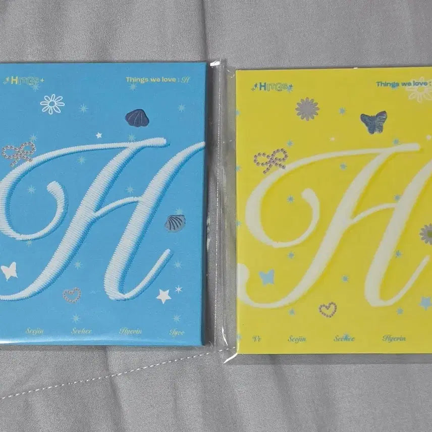 [BUNJANG] HITGS The 1st Single Album Things We Love: H (EVER Version) 2-Set Bundle / 최저가 2종세트 힛지스 ever ver hitgs