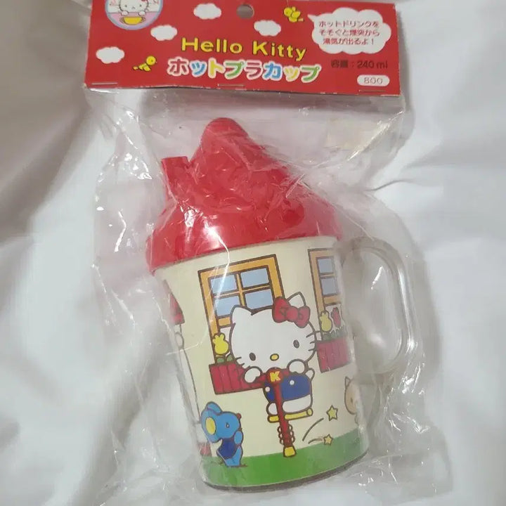 [BUNJANG] Hello Kitty Classic House Mug 2003 / 고전 키티 하우스 컵 03년도