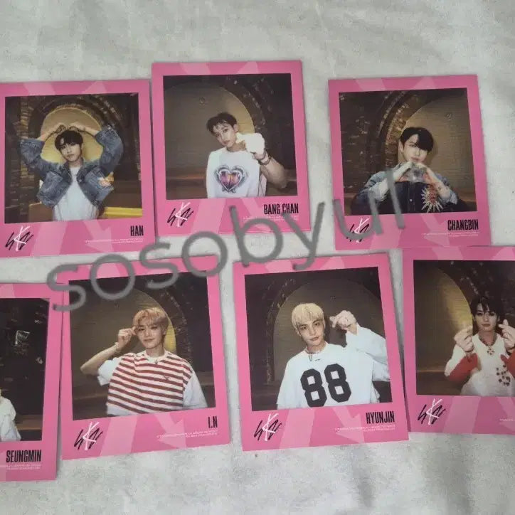 [BUNJANG] Stray Kids MAXIDENT Soundwave Lucky Draw Bundle Set Polaroid POB / 일괄)스트레이키즈 맥시던트 폴라로이드 사웨 럭드 미공포