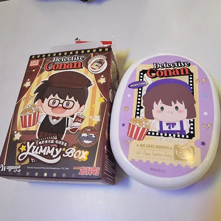 [BUNJANG] Detective Conan Yummy Box Popcorn Set / 명탐정 코난 굿즈 Yummy Box 팝콘통 세트