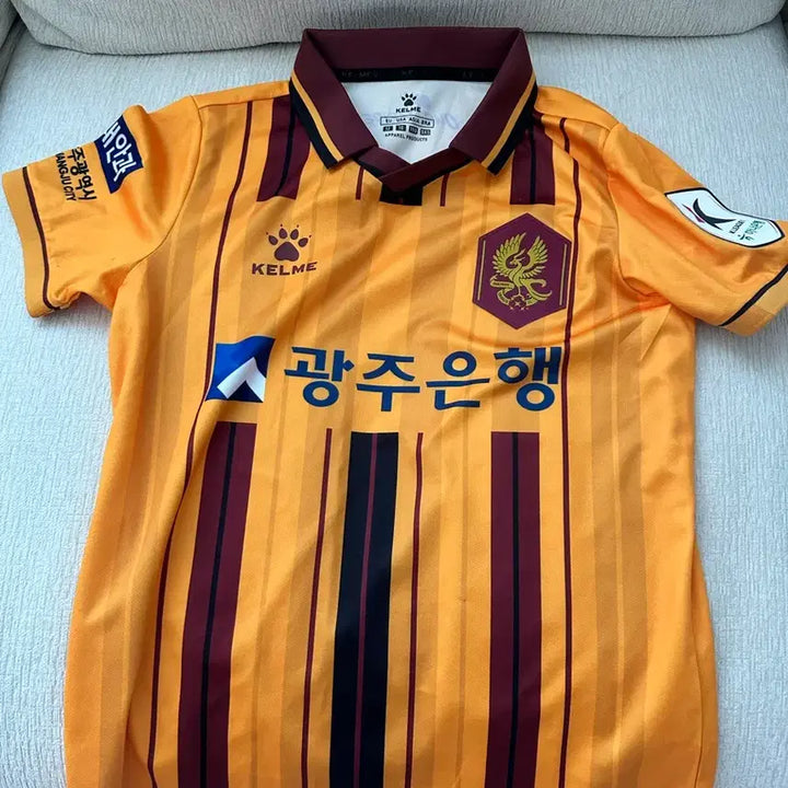[BUNJANG] Gwangju FC Kids Home Uniform Jersey Size 150 / 광주fc아동용 유니폼 150사이즈