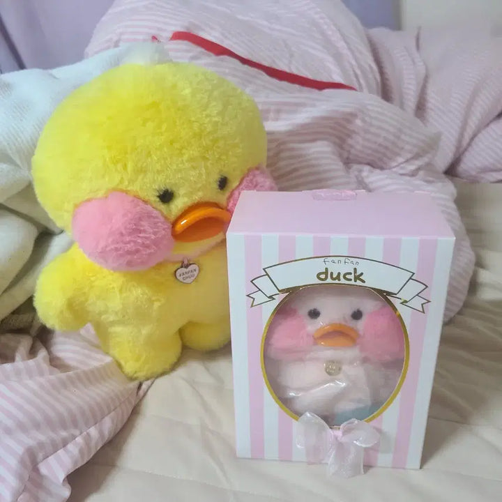 [BUNJANG] Aori Duck Pink &amp; Yellow Doll Bundle Set / [일괄/정품] 빵빵덕 핑크+ 노랑 인형 판매합니다