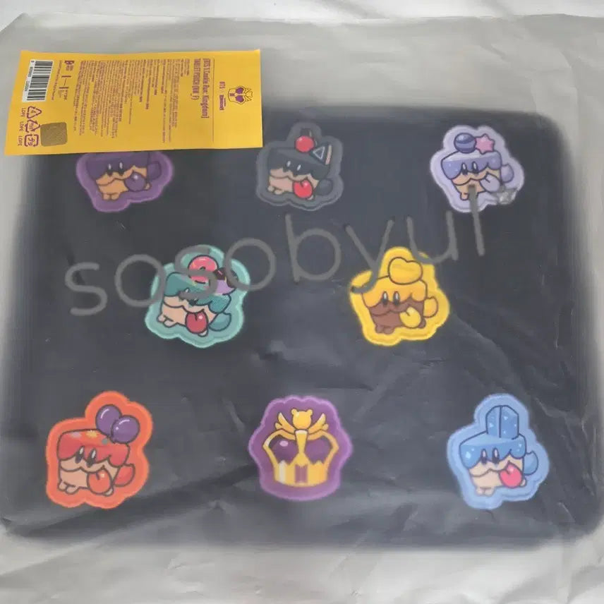 [BUNJANG] BTS x Cookie Run Sealed Tablet Pouch (Type F) / (미개봉)BTS 쿠키런 태블릿 파우치 F