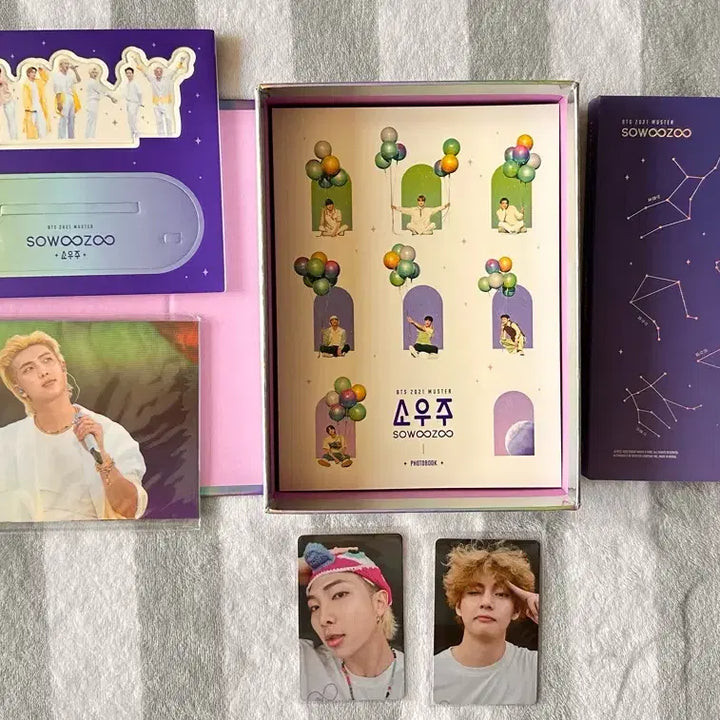 [BUNJANG] BTS 2021 Muster Sowoozoo DVD Photocard Set / 방탄소년단 BTS 2021 머스터 소우주 DVD