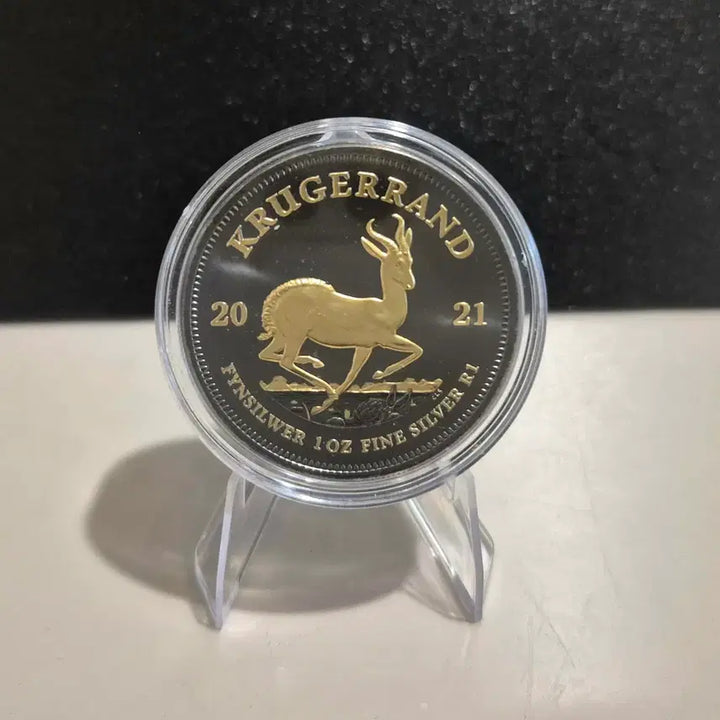 [BUNJANG] Krugerland Gold Edition 1 oz Silver Coin / 500개한정판) 쿠루커랜드 골드에디션 1온스 은화