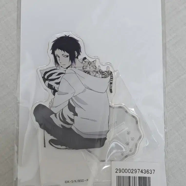 [BUNJANG] Bungo Stray Dogs Akutagawa Maneki-neko Collaboration Acrylic Stand (Karaoke) / 문스독 아쿠타가와 마네키네코 콜라보 아크릴 미개봉 ( 노래방