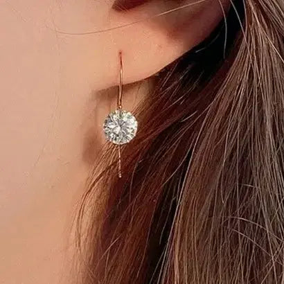 [BUNJANG] Getmebling Merry O Rose Gold Earrings / 겟미블링 merry O rose gold 아이유착용