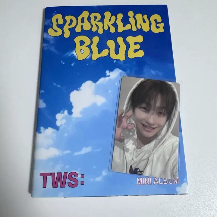 [BUNJANG] TWS Jihoon Sparkling Blue Weverse Album Photocard / 투어스 스파클링블루 위버스 지훈