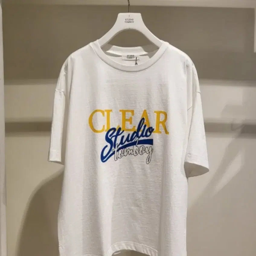 [BUNJANG] Studio Tomboy Short Sleeve T-Shirt White / (거의새것)스튜디오 톰보이 반팔티셔츠