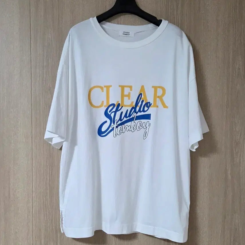 [BUNJANG] Studio Tomboy Short Sleeve T-Shirt White / (거의새것)스튜디오 톰보이 반팔티셔츠