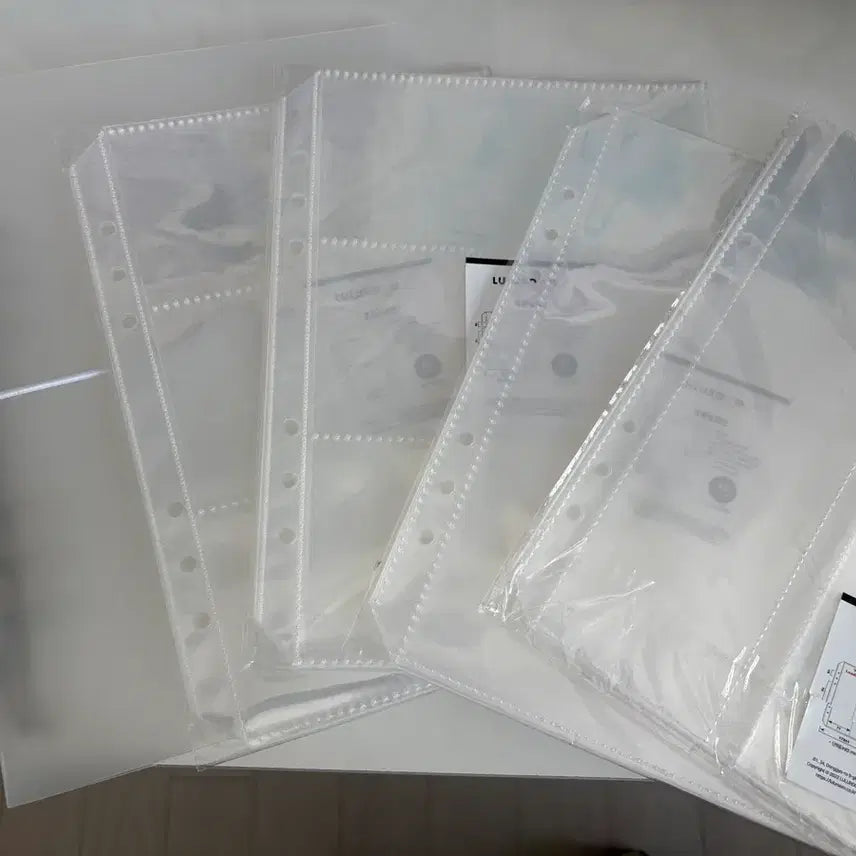 [BUNJANG] Rururum Binder Original Ticket Inner Pages, 1 Pocket / 루루룸 바인더 오리지널 티켓 속지 3포켓, 1포켓