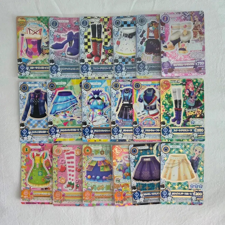 [BUNJANG] Aikatsu! Idol Activity Cards Set (Approx. 30 Cards) / 아이카츠 아이엠스타 카드 약30장 세트 판매