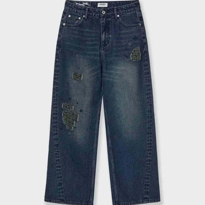 [BUNJANG] Aeiou Denim Pants / 에이이에이이 데님팬츠
