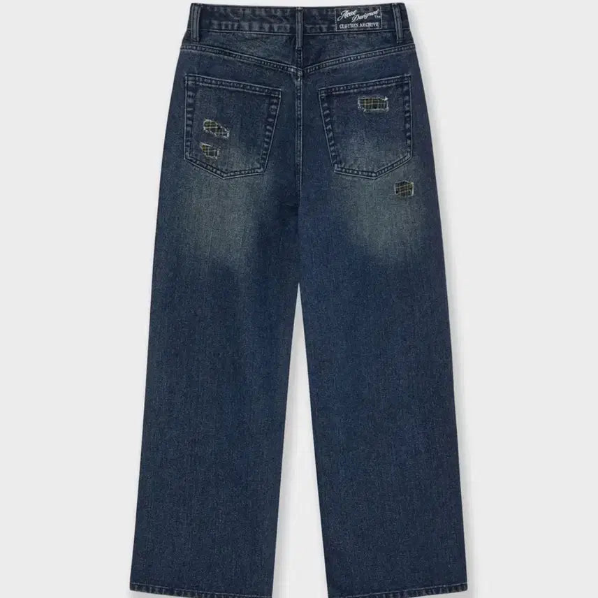 [BUNJANG] Aeiou Denim Pants / 에이이에이이 데님팬츠