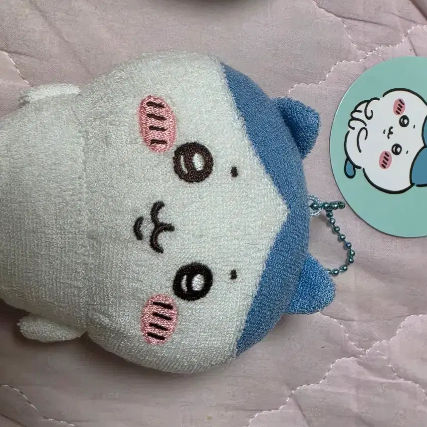 [BUNJANG] Chiikawa Hachiwara Towel Material Mascot / 치이카와 하치와레 타올 재질 마스코트
