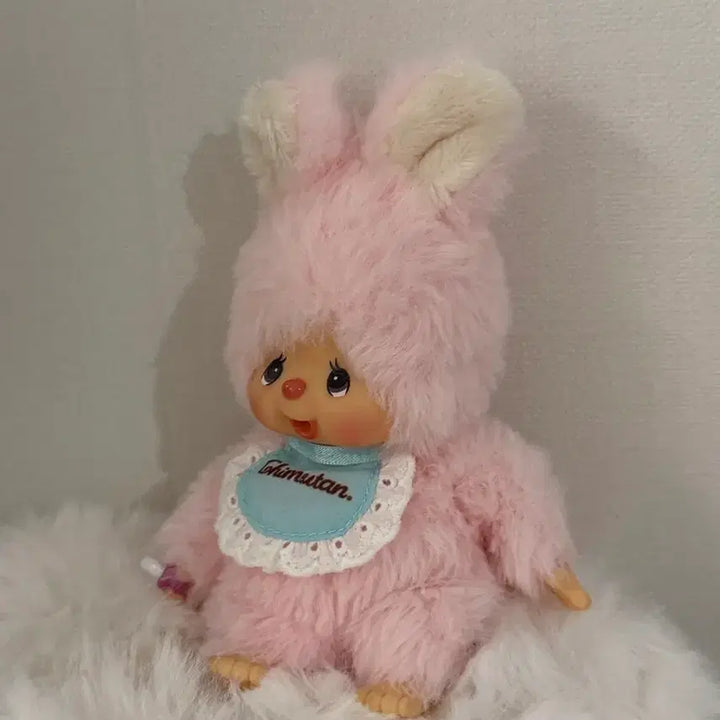 [BUNJANG] Monchhichi Chimutan Pink Keychain / 몬치치 치무탄 키체인 핑크 키링