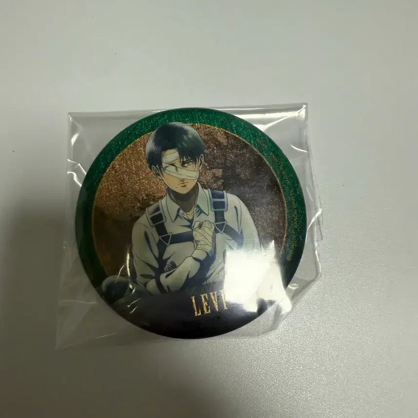 [BUNJANG] Attack on Titan Levi G Prize Can Badge / 제일복권 진격의 거인 G상 리바이 캔뱃지