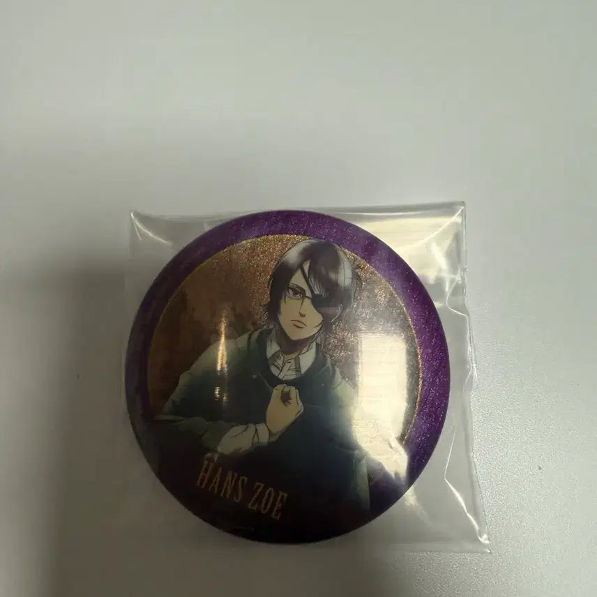 [BUNJANG] Attack on Titan Hange Kuji G Prize Can Badge / 제일복권 진격의 거인 G상 한지 캔뱃지