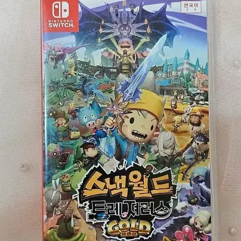 [BUNJANG] Nintendo Switch Snack World: Treacherous World - Gold Edition / 팜)닌텐도 스위치 스낵월드 트레저러스 골드