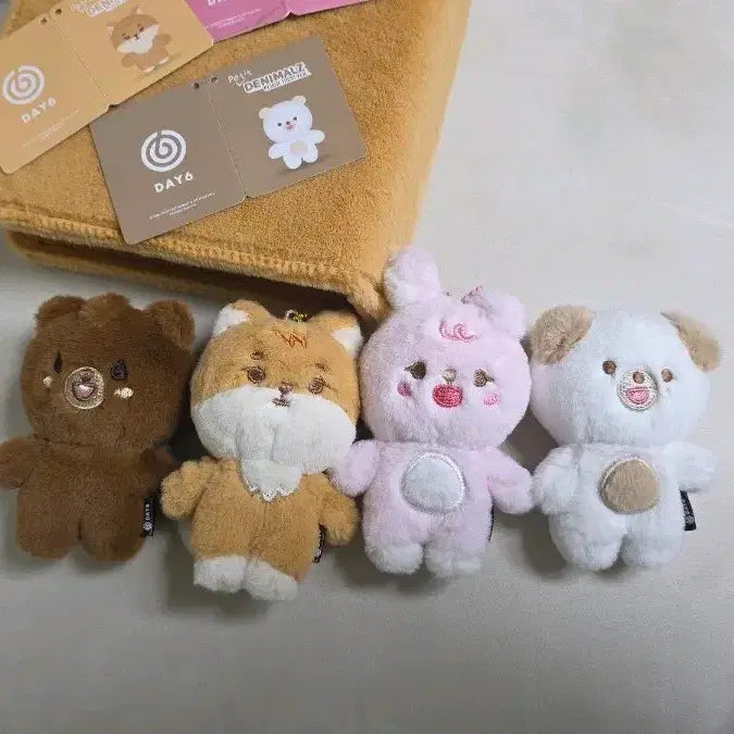[BUNJANG] DAY6 Denimals Petitimals BangkyePildon Bundle Set / DAY6 데이식스 데니멀즈 쁘띠멀즈 방케필돈 일괄