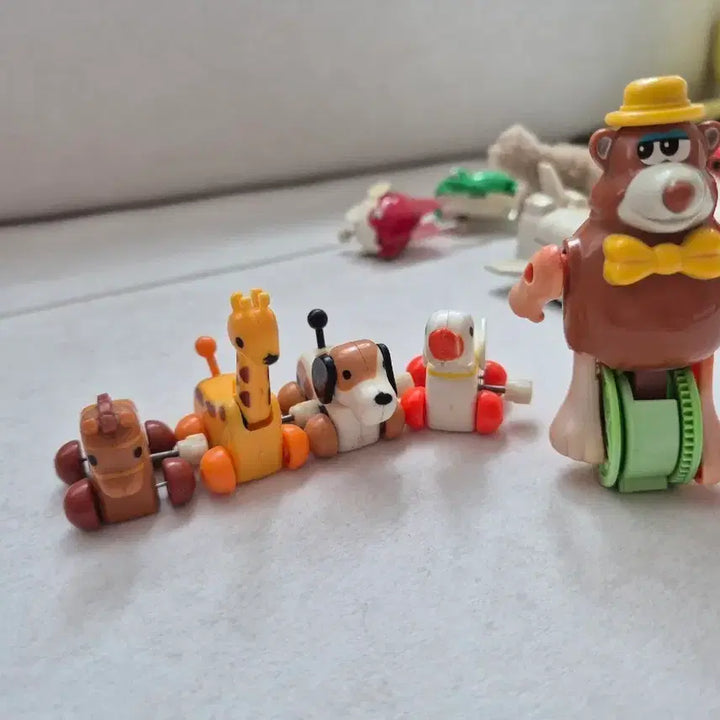 [BUNJANG] Vintage Wind-up Toy Animal (Set of 4) / 빈티지토미태엽토이2