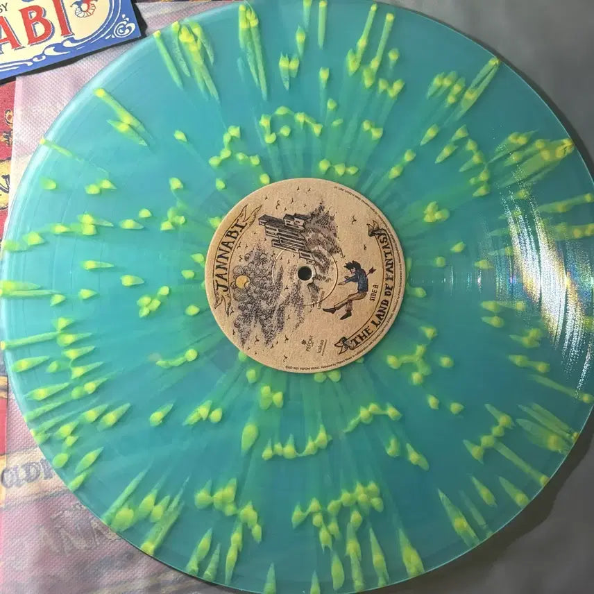 [BUNJANG] Jannabi 3rd Album Blues Splatter LP (Unsealed) / 잔나비 3집 LP 블루스플래터 (개봉)