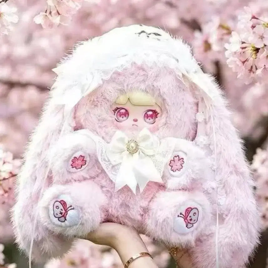 [BUNJANG] Mocici Aurora Eyes Pink Doll with Gold Butterfly Charm / 모치치 800 모시시 800 mocici 4만원