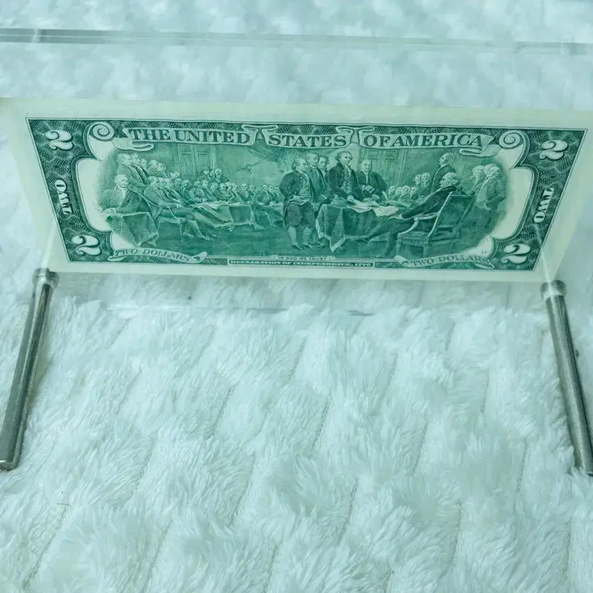 [BUNJANG] Two Dollar Bill Acrylic Frame / 2달러 지폐 액자